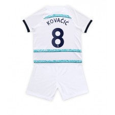 Chelsea Mateo Kovacic #8 Bortaställ Barn 2022-23 Korta ärmar (+ Korta byxor)